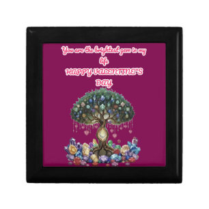 The Heart of the Gem Tree: A Romantic Valentine's  Gift Box