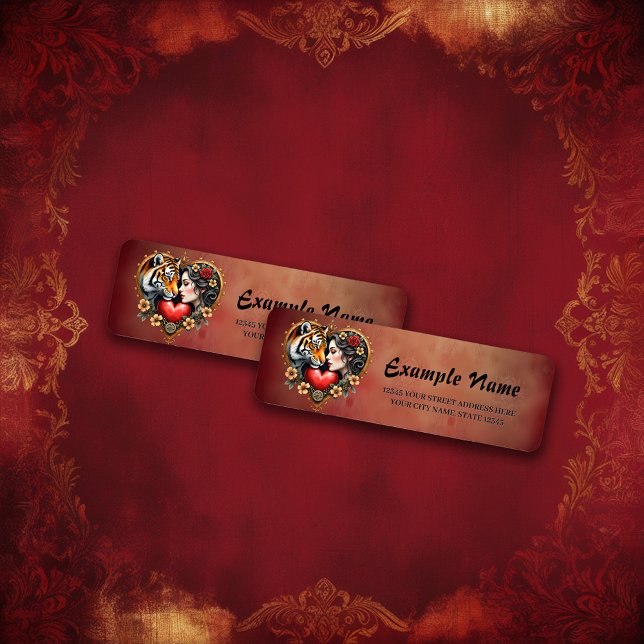 The heart of the hidden wilderness,  label (Creator Uploaded)