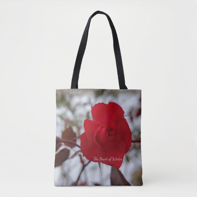 The Heart of Winter Scented Jar Candle Tote Bag (Front)