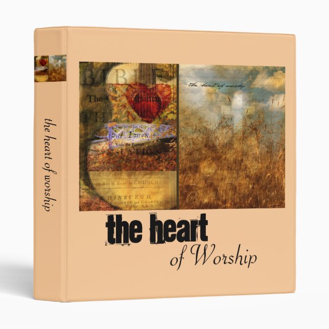 The Heart of Worship Binder (Front/Spine)