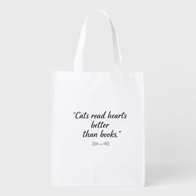 The Heart Reader Grocery Bag (Front)