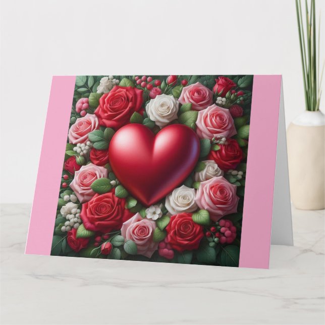 The Heart Romance card (Front)