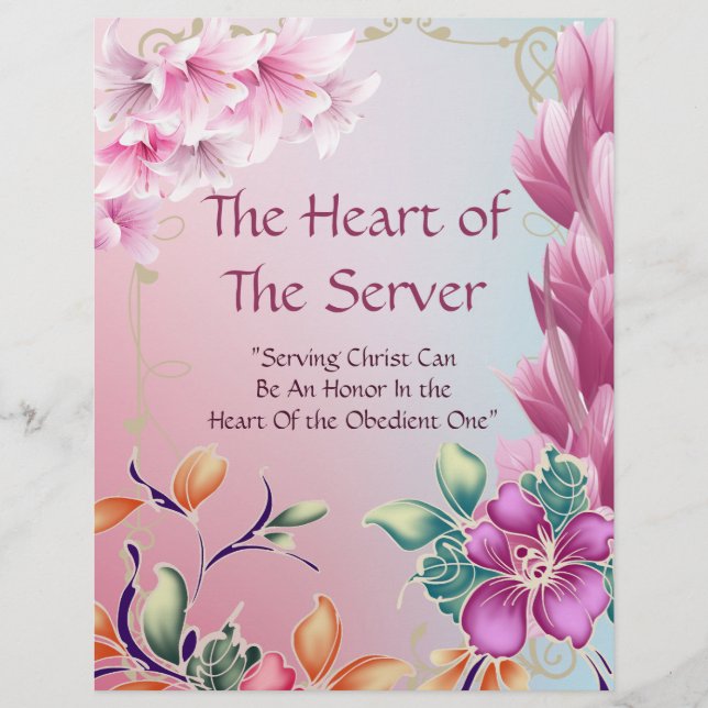 The Heart  Server Title Page Personalized Paper (Front)