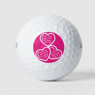 The Heart that Loves Golf Balls