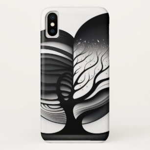 The Heart tree/ Metal Wall Art iPhone X Case