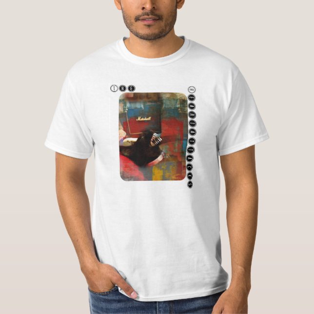 The Heartattacks Cat T-Shirt (Front)