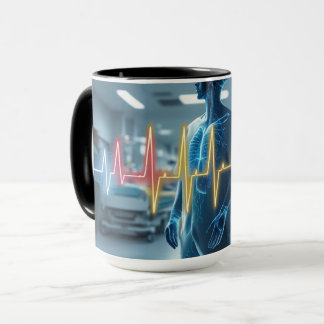 The Heartbeat of a Hospital Mug