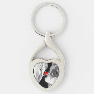 The heARTdog chow keychain
