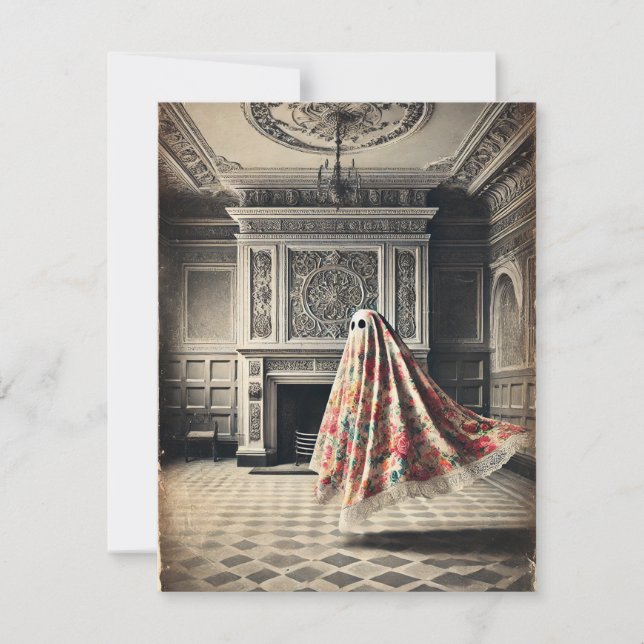 The Hearth & the Hollow – Gothic Victorian Note Ca Card (Front)