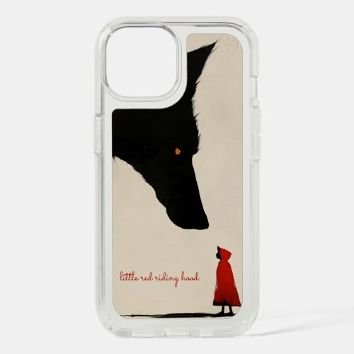 the Heartless Wolf and the Little Red Riding Hood iPhone 15 Case