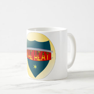 THE HEAT – Bold Badge Mug with Retro Star Power