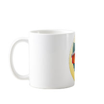 THE HEAT – Bold Badge Mug with Retro Star Power
