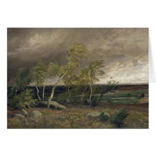 The Heath in a Storm, 1896 (Front Horizontal)
