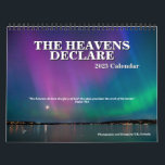 The Heavens Declare Inspirational Scripture Calendar<br><div class="desc">The Heavens Declare Inspirational calendar with scripture is a storybook of photographic imagery that captures the majesty of God’s artistry in the skies. From the fiery reds of a sunrise that set the heavens ablaze to the ethereal dance of auroras painting the night, each image proclaims the truth of Psalm...</div>