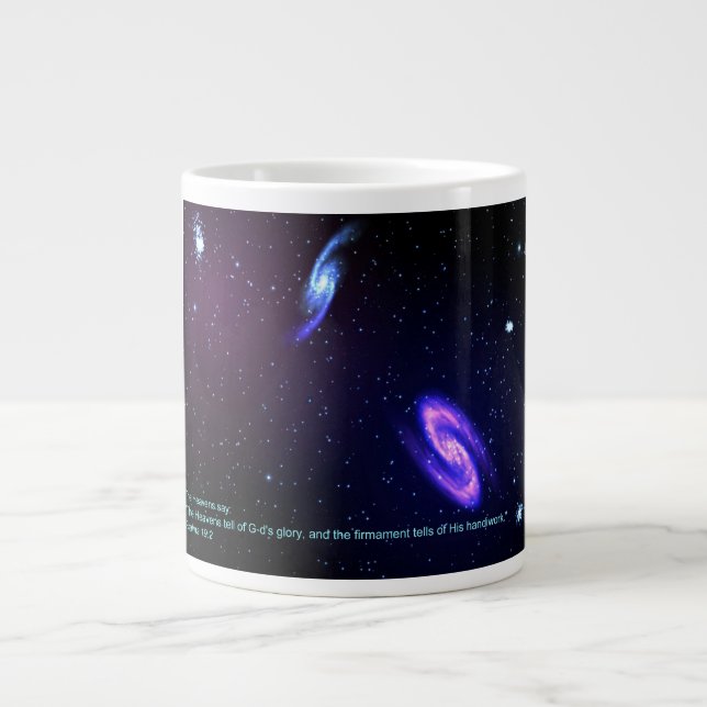 The Heavens Giant Coffee Mug (Front)