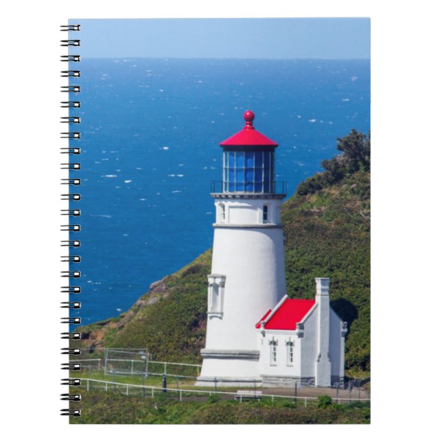 The Heceta Head Lighthouse Near Florence Notebook (Front)