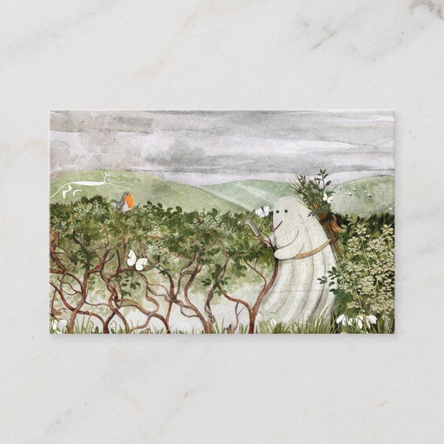 The Hedge-layer Spirit Business Card (Front)