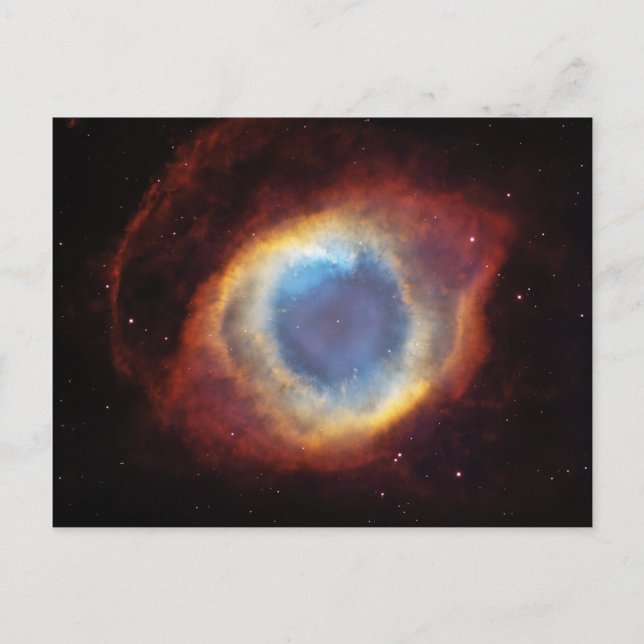 The Helix Nebula NGC 7293 Caldwell 63 Postcard (Front)