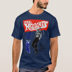 The Hellcats Retro Cult Classic Outlaw Biker Desig T-Shirt
