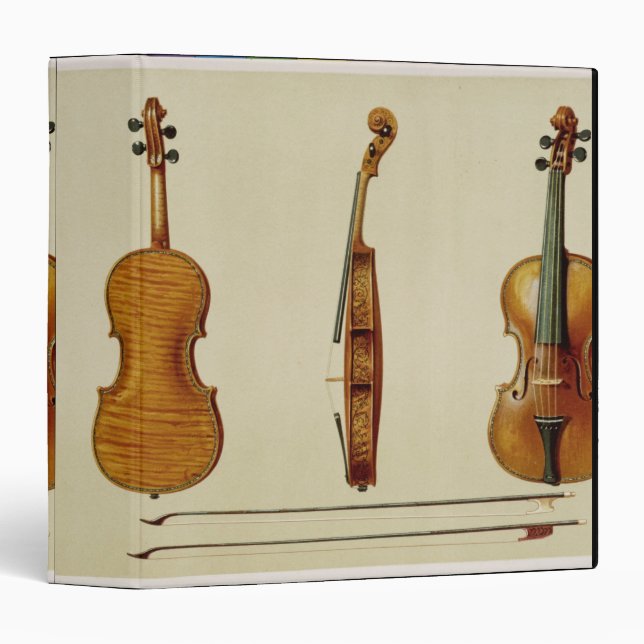 The Hellier violin made by Antonio Stradivarius (c 3 Ring Binder
