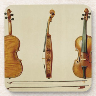 The Hellier violin made by Antonio Stradivarius (c Beverage Coaster
