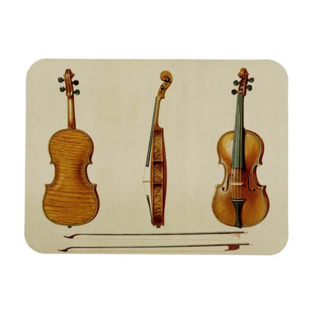 The Hellier violin made by Antonio Stradivarius (c Magnet (Horizontal)