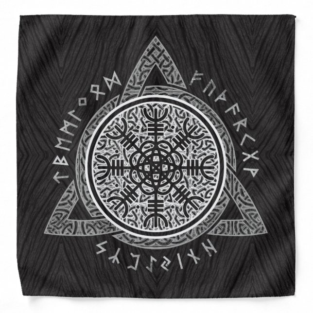 The helm of awe bandana (Front)