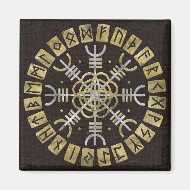 The helm of awe magnet (Front)