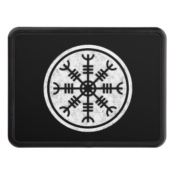 The Helm Of Awe Vikings Tow Hitch Cover by earlykirky at Zazzle