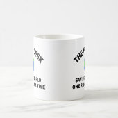 The Help Desk - Saving The World Coffee Mug (Center)