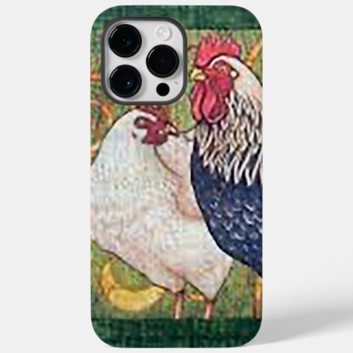 The Hen and The Rooster Apple iPhone 14 Pro Case