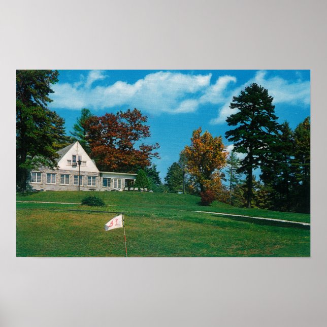 The Hendersonville Country Club House Poster (Front)