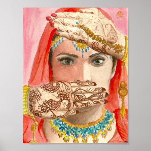 The Henna Bride Poster