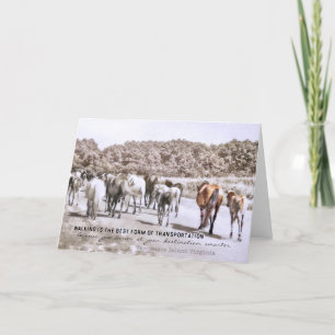 THE HERD Greeting Card