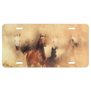 The Herd License Plate