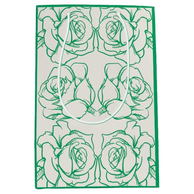 The Heritage Rose Gift Bag (Front)