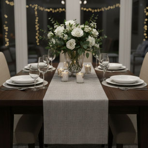 The Heritage Runner – Modern Rustic Table Decor