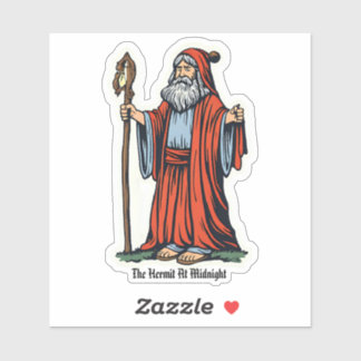 The Hermit At Midnight Sticker
