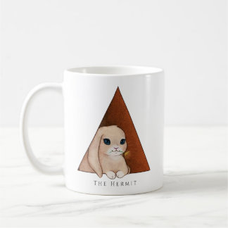 "The Hermit" Bunny Coffee Mug