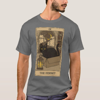 The Hermit Cats Tarot T-Shirt