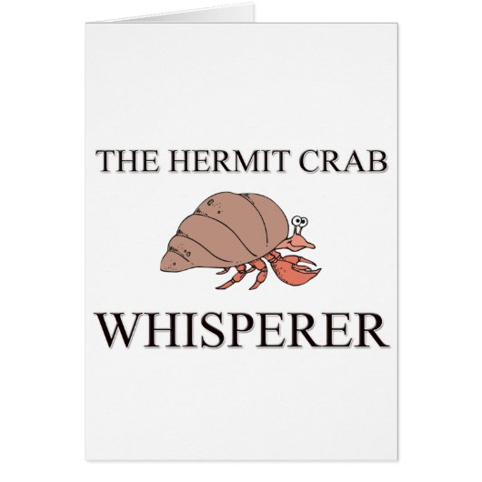 The Hermit Crab Whisperer Cards (Front)