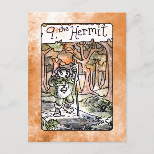 The Hermit Tarot Card