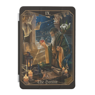 The Hermit tarot card -  fantasy alchemy art iPad Mini Cover