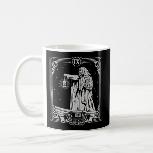 The Hermit Tarot Card Halloween Occult Coffee Mug