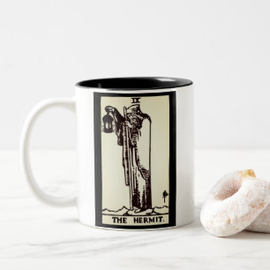 the hermit tarot card mug