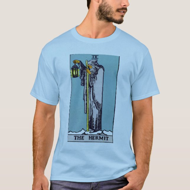 The Hermit Tarot Card T-Shirt (Front)