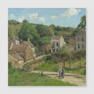 The Hermitage at Pontoise  Camille Pissarro