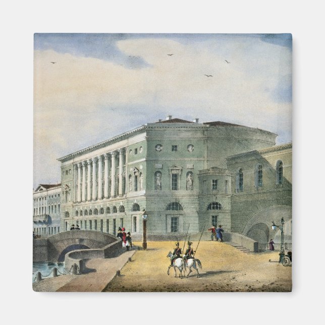 The Hermitage Theatre as Seen from Vassily Magnet (Front)