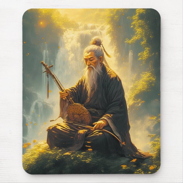 The Hermit's Shan Shui Mouse Pad (Front)