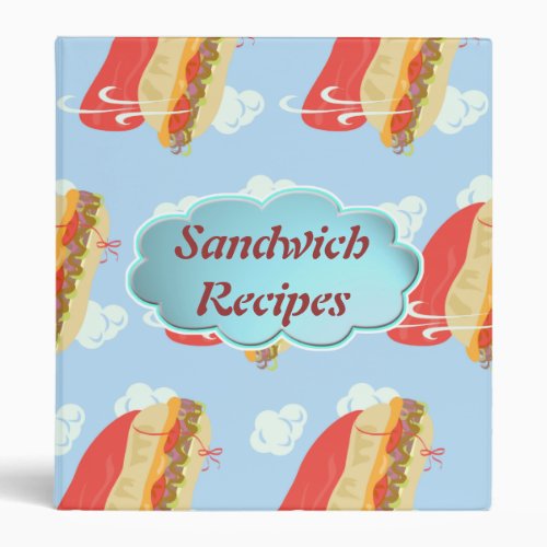 The Hero Sandwich Custom Binder